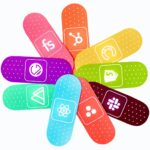 일상 속 AI 건강 관리, 내 손 안의 건강 멘토 red and yellow number 3